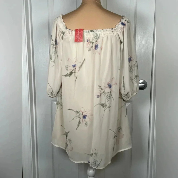 VESTIQUE Boutique Field‎ Of Flowers Tunic Dress Sz Small New with tags - Picture 5 of 7